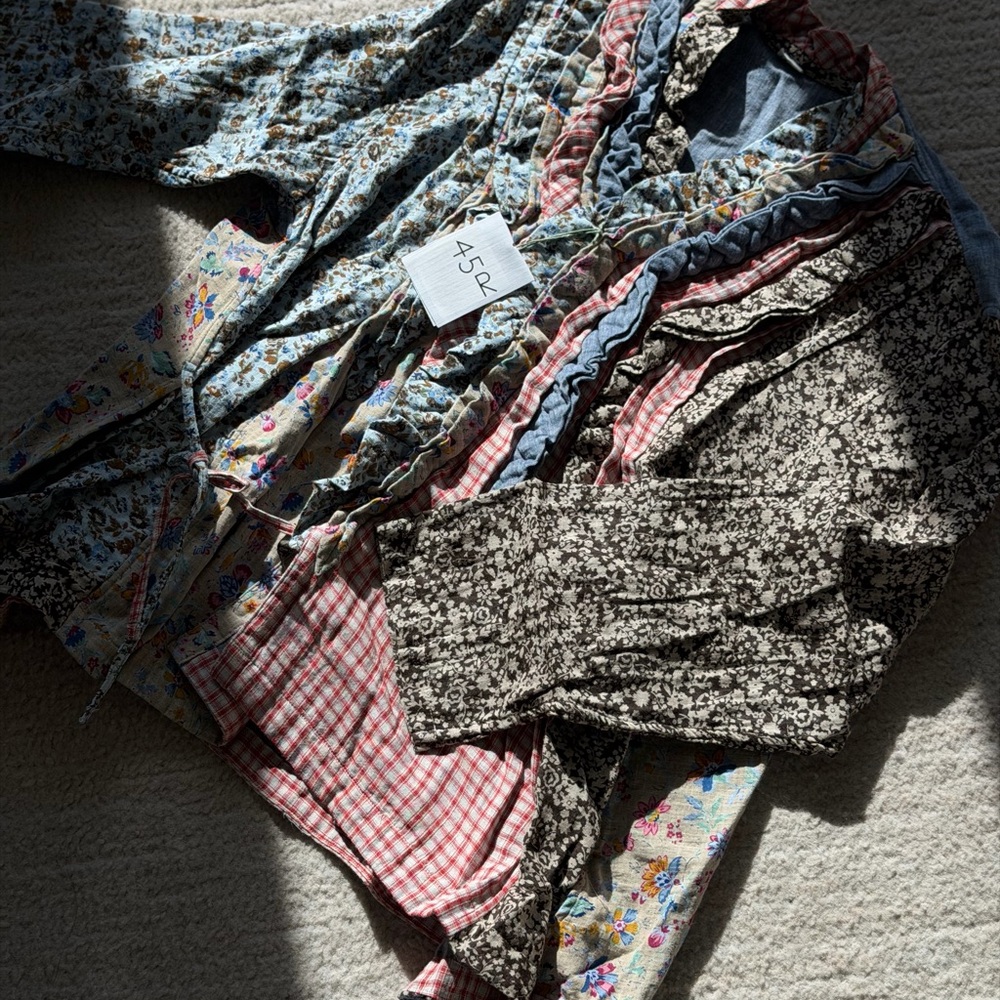 45Rpm India patchwork shirt